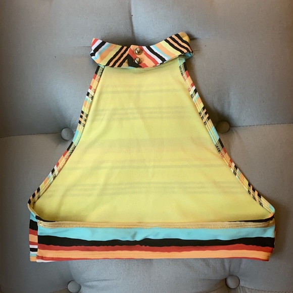 Aerie Striped Halter Bikini Top - Picture 2 of 3